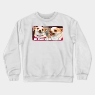 My Two Primary Moods Crewneck Sweatshirt